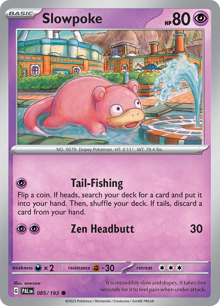 Slowpoke Paldea Evolved SET-085
