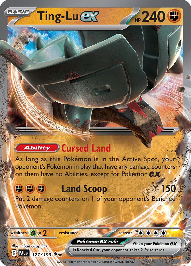 Ting-Lu ex Paldea Evolved SET-127