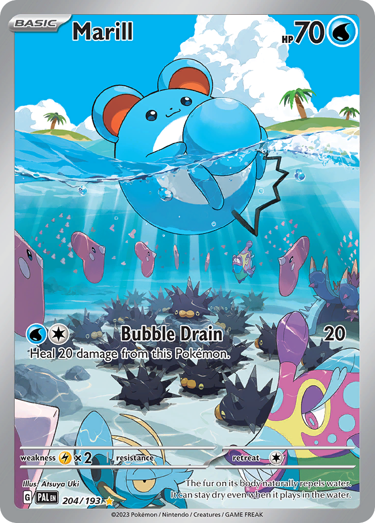 Marill Paldea Evolved SET-204