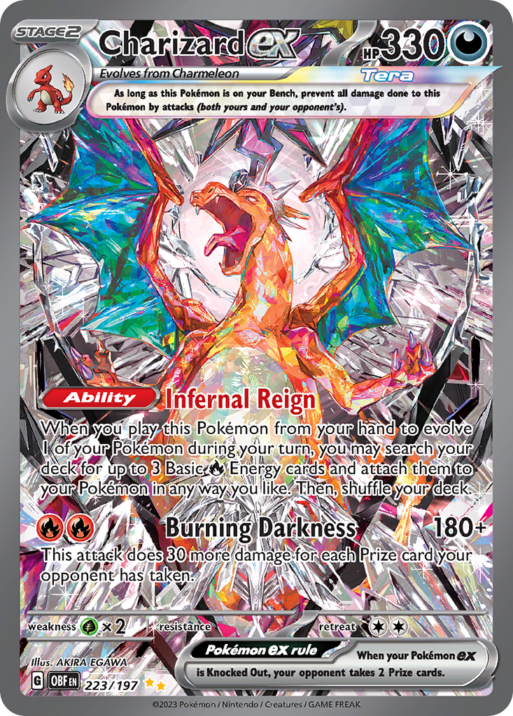 Charizard ex Obsidian Flames SET-223