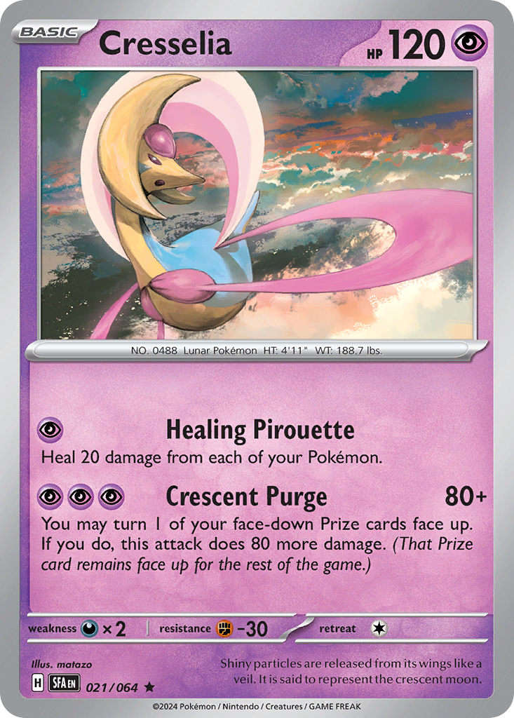 Cresselia Shrouded Fable SET-021
