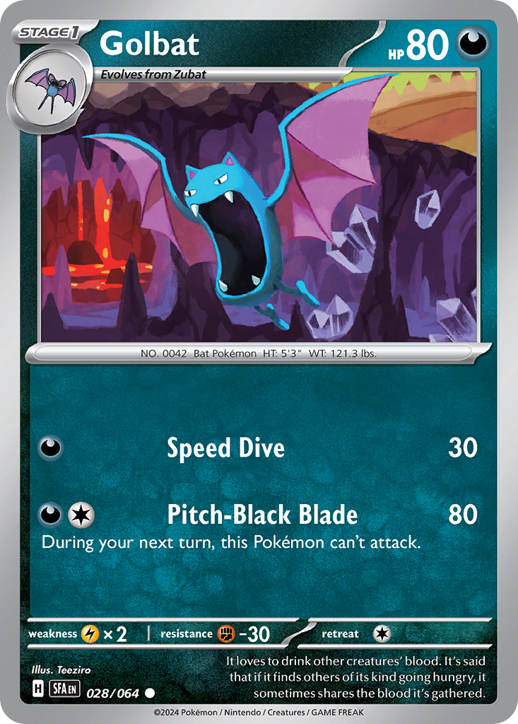 Golbat Shrouded Fable SET-028