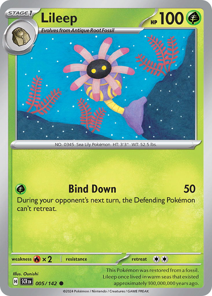 Lileep Stellar Crown SET-005