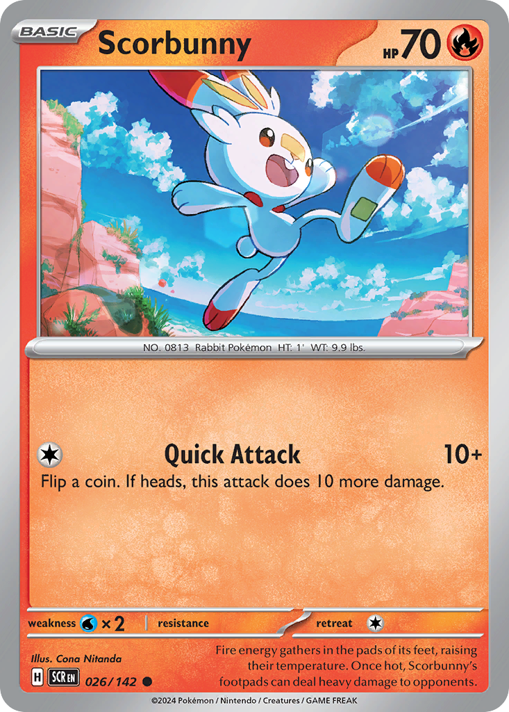 Scorbunny Stellar Crown SET-026