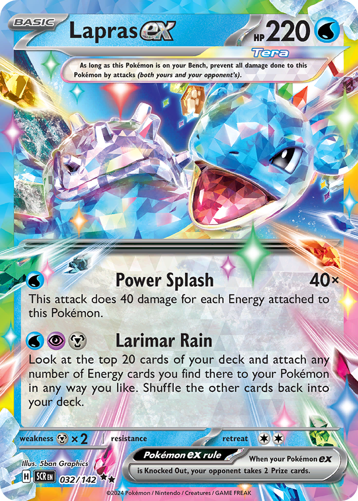 Lapras ex Stellar Crown SET-032