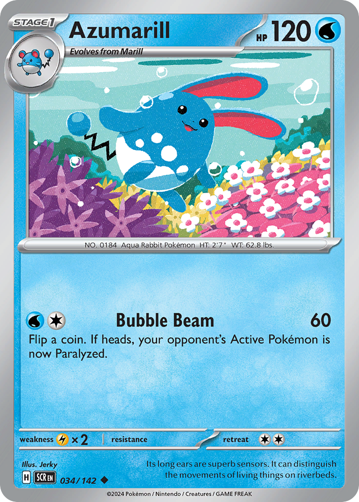 Azumarill Stellar Crown SET-034