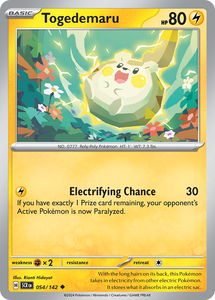 Togedemaru Stellar Crown SET-054
