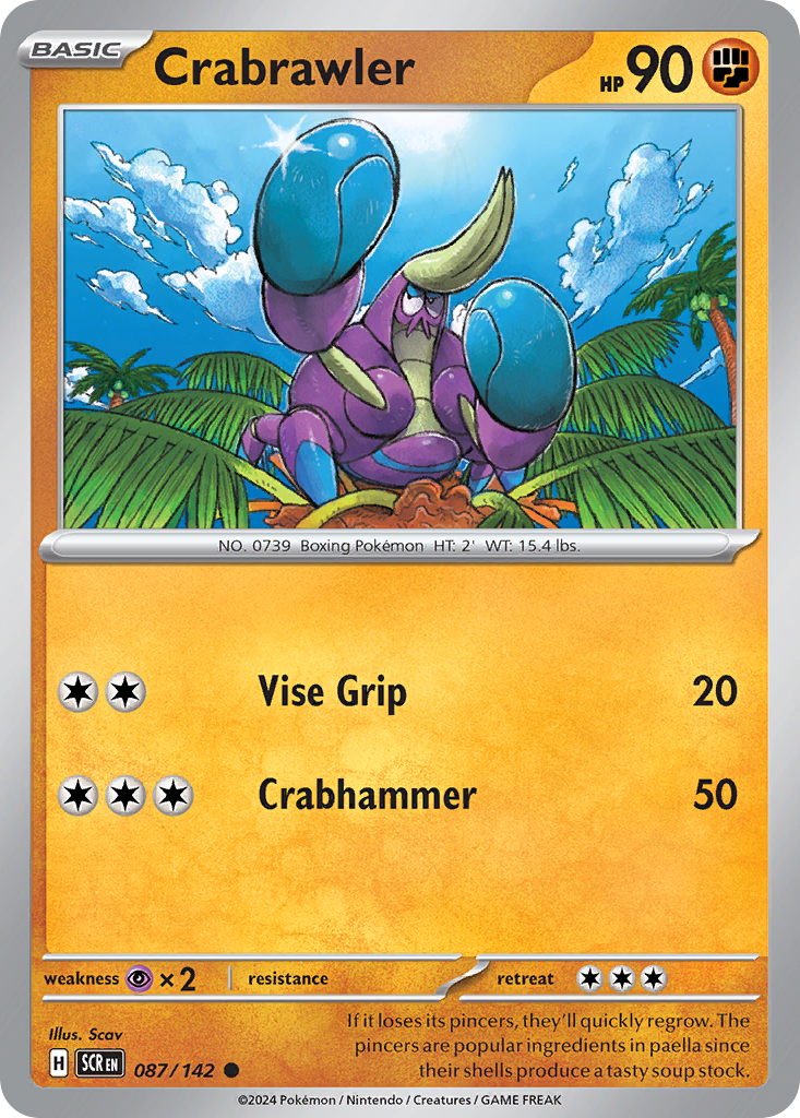 Crabrawler Stellar Crown SET-087