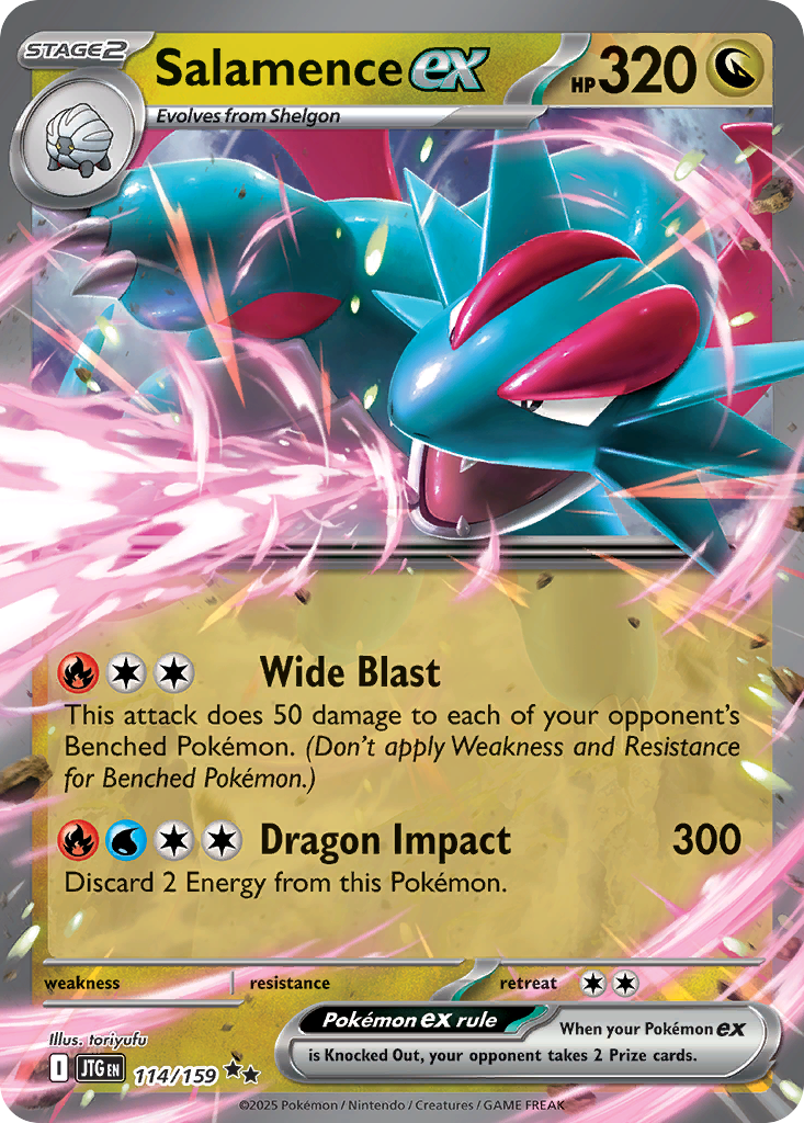 Salamence ex Journey Together SET-114