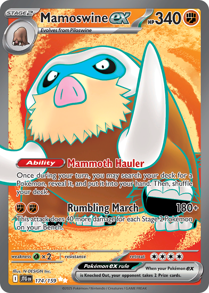 Mamoswine ex Journey Together SET-174