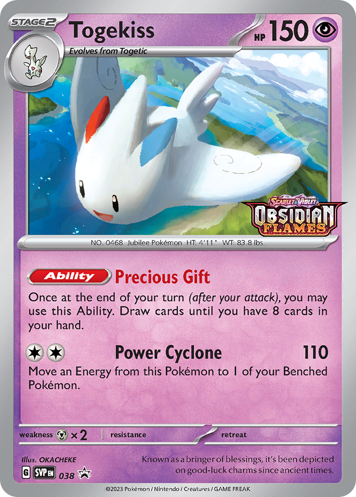 Togekiss Scarlet & Violet Promos SET-038