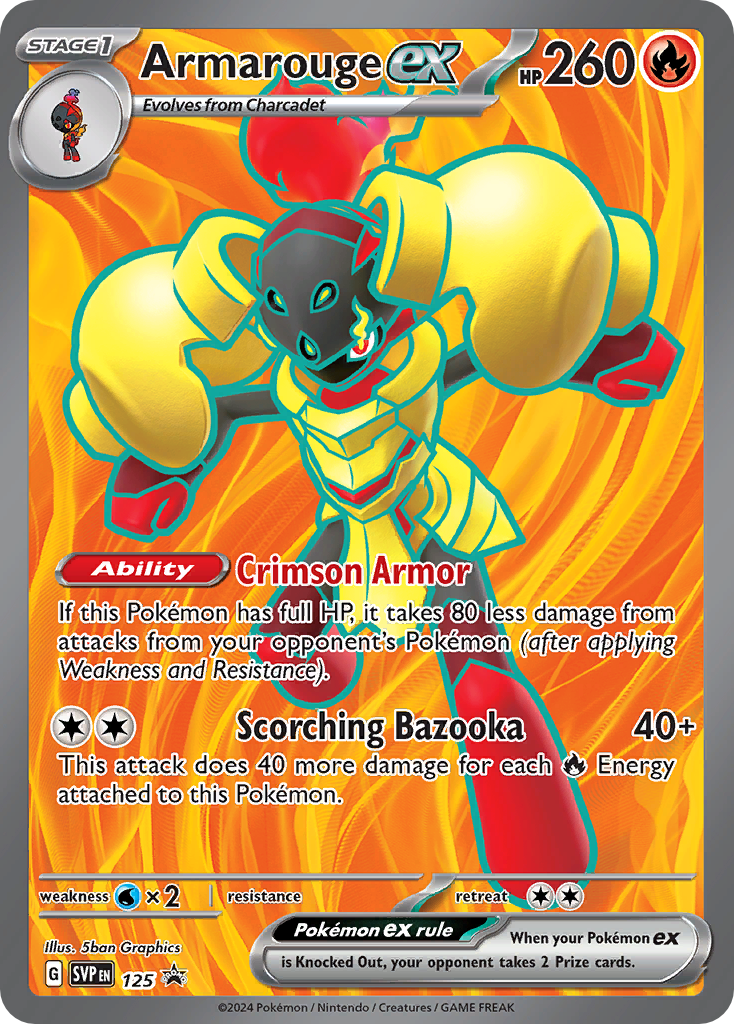 Armarouge ex Scarlet & Violet Promos SET-125