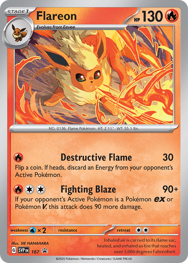 Flareon Scarlet & Violet Promos SET-167