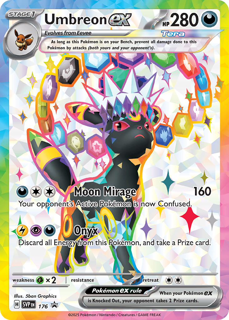 Umbreon ex Scarlet & Violet Promos SET-176
