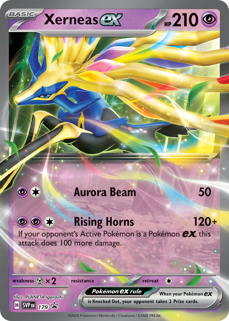 Xerneas ex Scarlet & Violet Promos SET-179