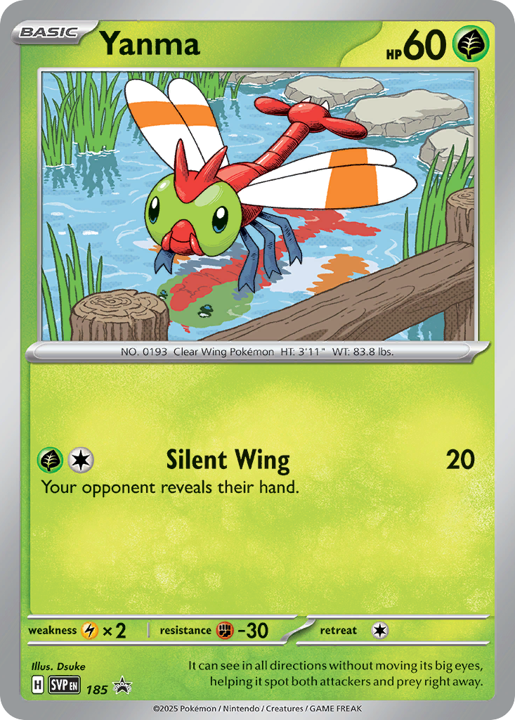 Yanma Scarlet & Violet Promos SET-185