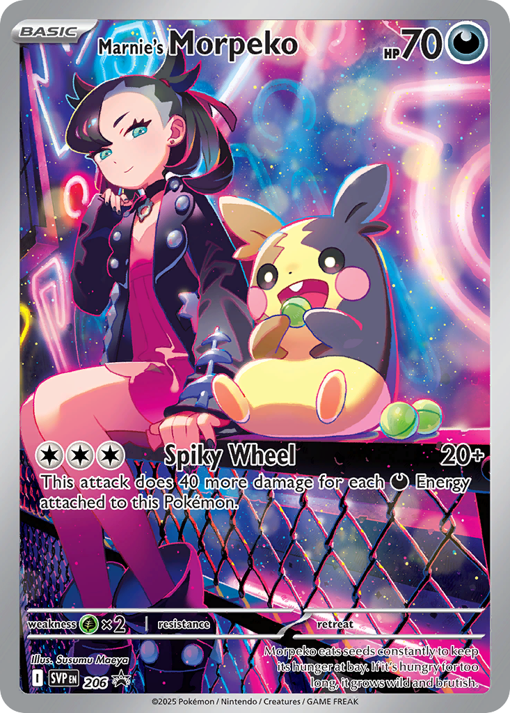 Marnie’s Morpeko Scarlet & Violet Promos SET-206