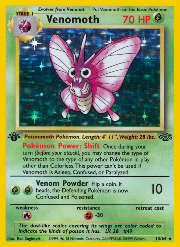 Venomoth Jungle SET-13