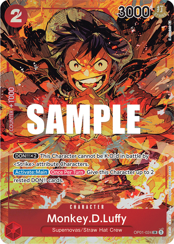 Monkey.D.Luffy OP01-024 AA