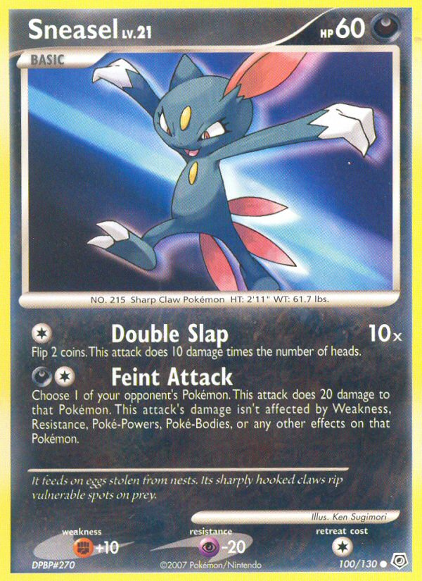 Sneasel - Diamond & Pearl SET-100