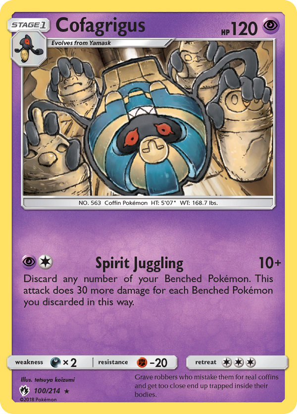 Cofagrigus - Lost Thunder SET-100