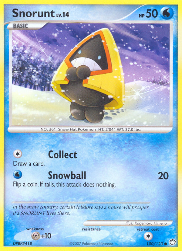 Snorunt - Mysterious Treasures SET-100