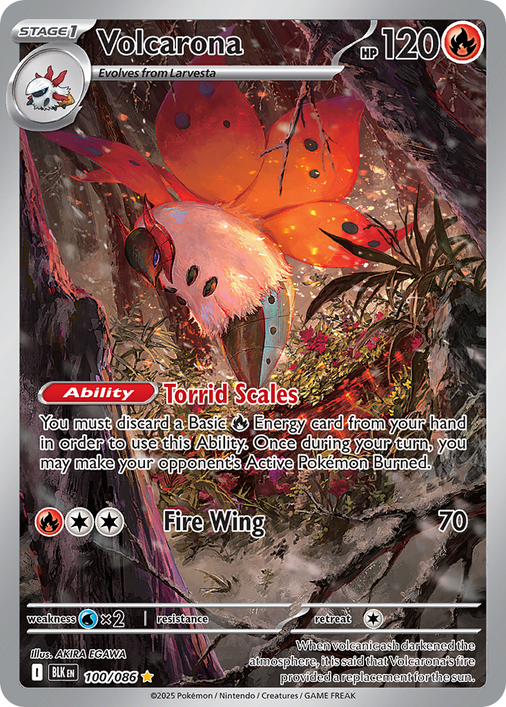 Volcarona - Black Bolt SET-100