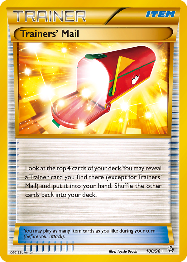 Trainers' Mail - Ancient Origins SET-100