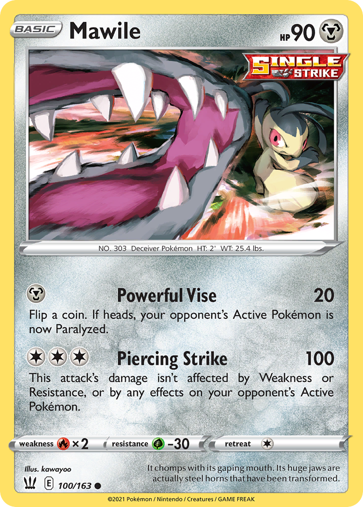 Mawile - Battle Styles SET-100