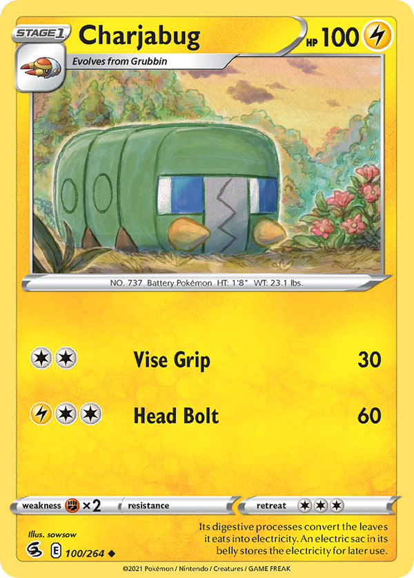 Charjabug - Fusion Strike SET-100