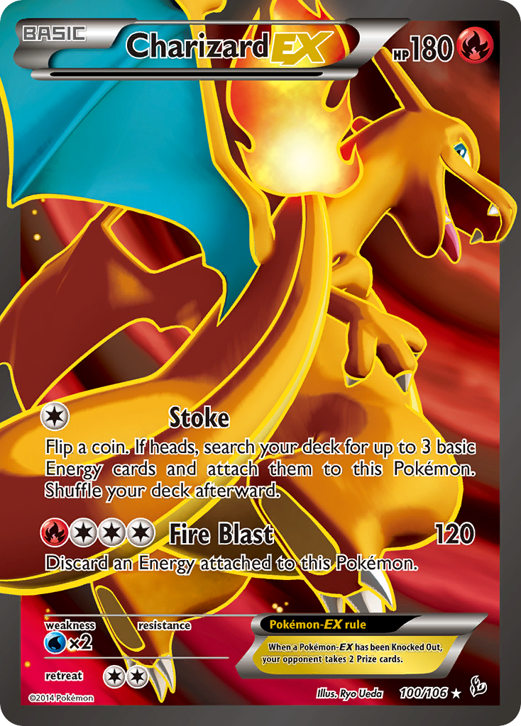 Charizard-EX - Flashfire SET-100