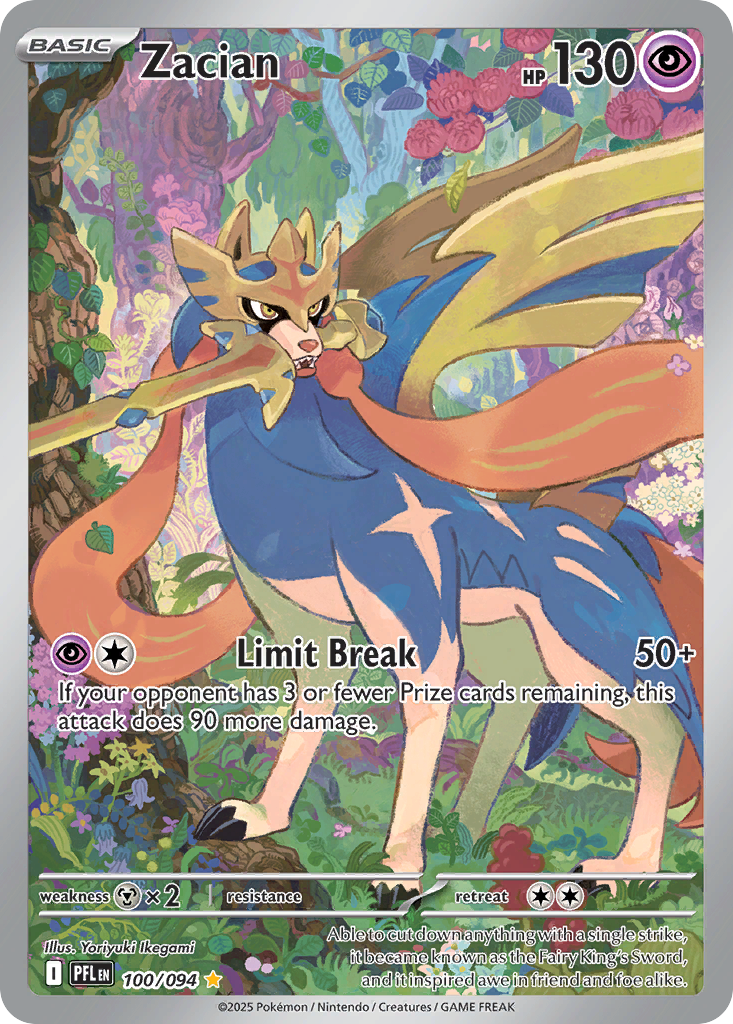 Zacian - Phantasmal Flames SET-100