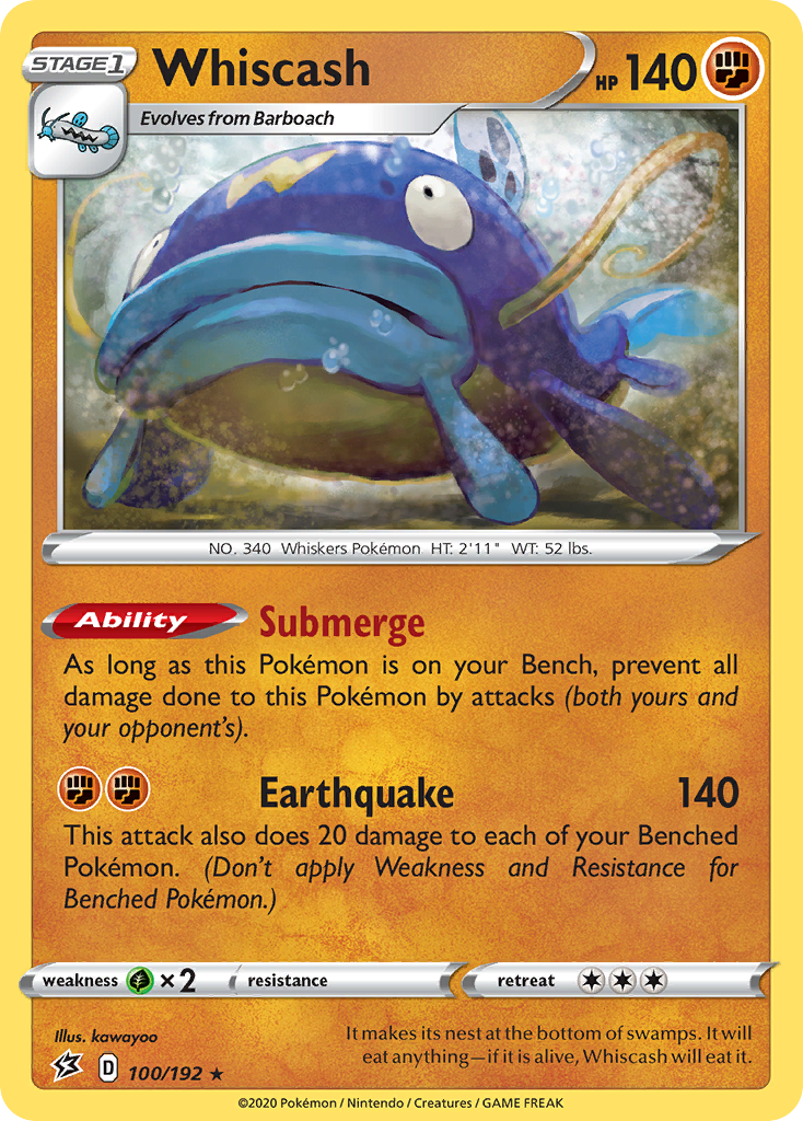 Whiscash - Rebel Clash SET-100