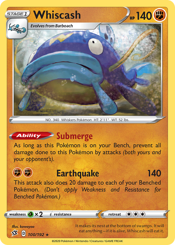 Whiscash - Rebel Clash SET-100