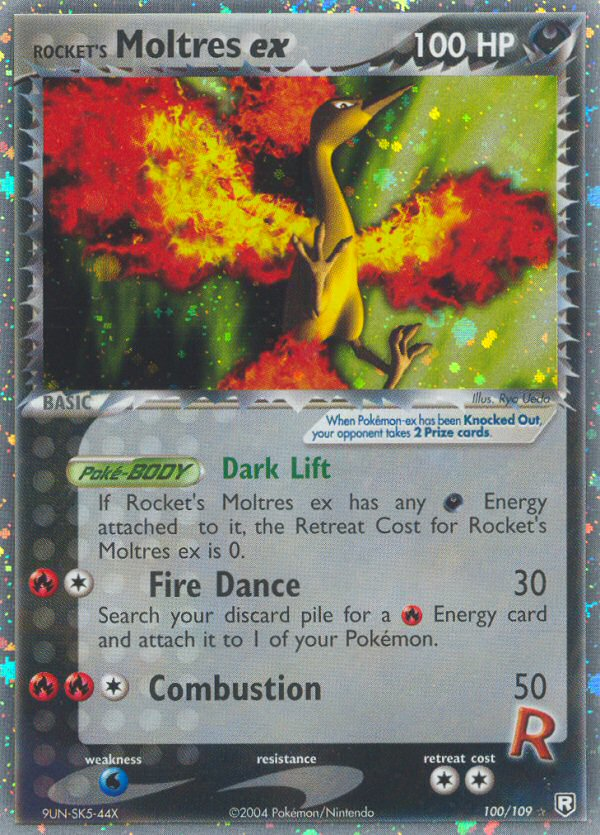 Rocket's Moltres EX - Team Rocket Returns SET-100