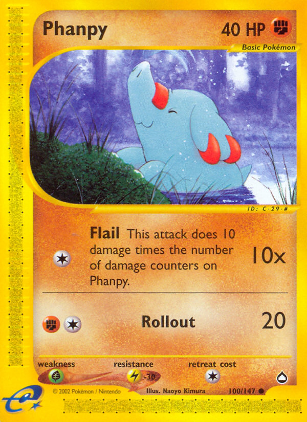 Phanpy - Aquapolis SET-100