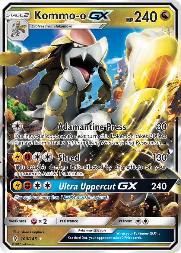 Kommo-o-GX - Guardians Rising SET-100