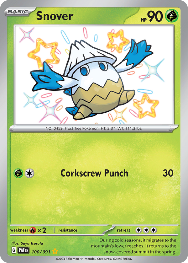 Snover - Paldean Fates SET-100