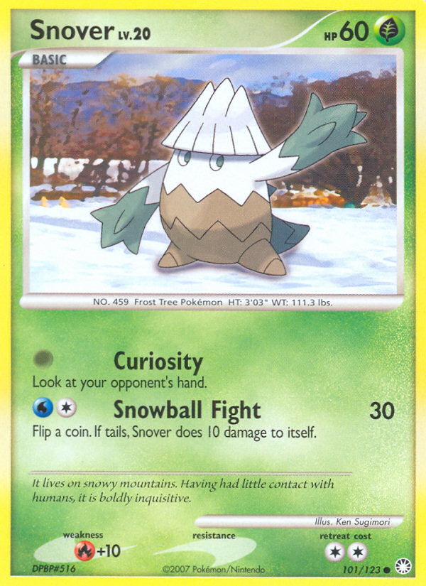 Snover - Mysterious Treasures SET-101