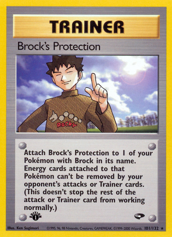 Brock's Protection - Gym Challenge SET-101