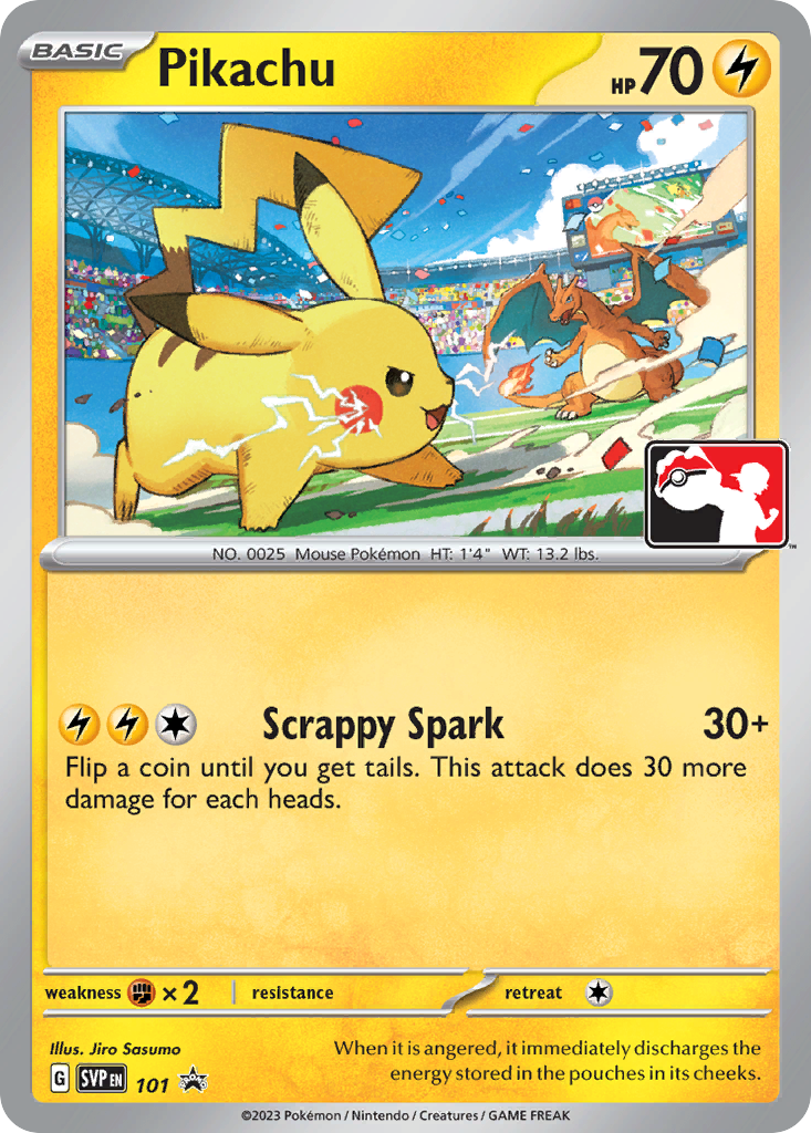 Pikachu - Scarlet & Violet Black Star Promos SET-101