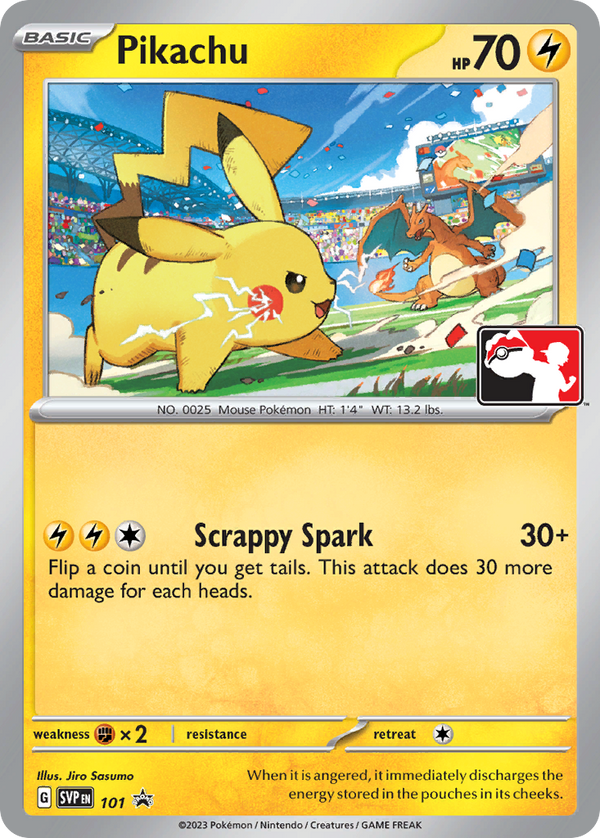 Pikachu - Scarlet & Violet Black Star Promos SET-101