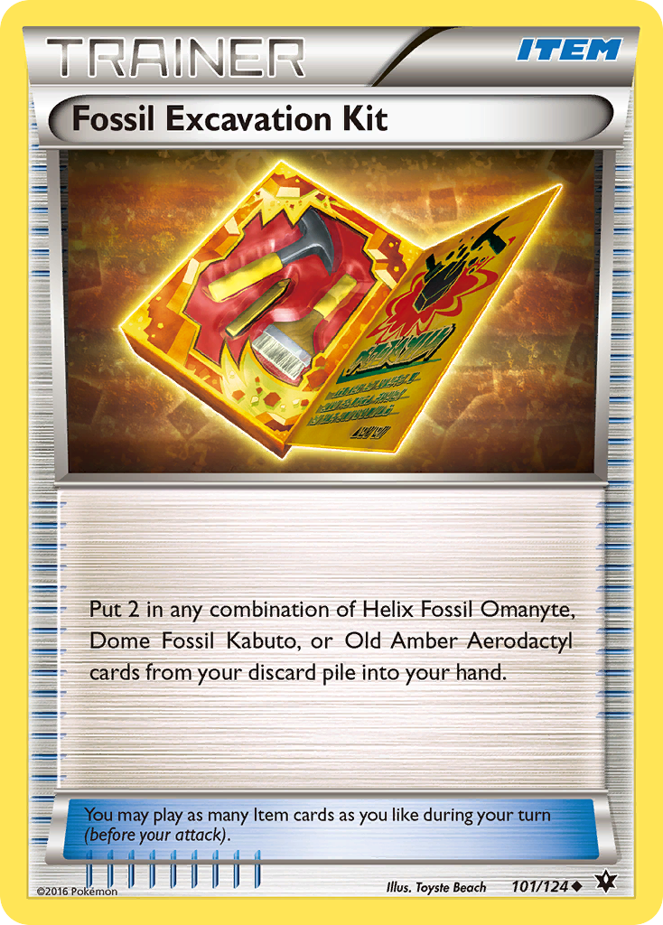 Fossil Excavation Kit - Fates Collide SET-101