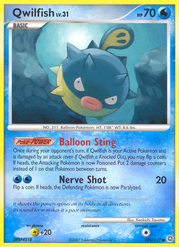 Qwilfish - Secret Wonders SET-101