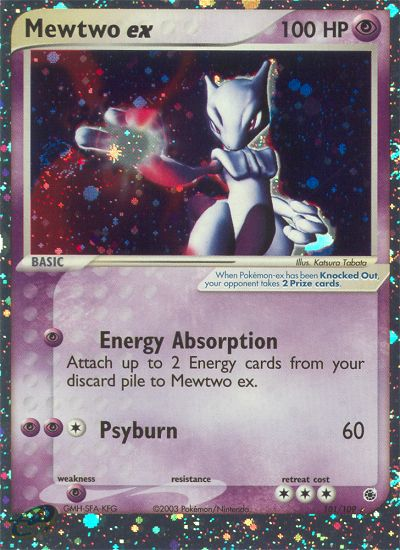 Mewtwo EX - Ruby & Sapphire SET-101