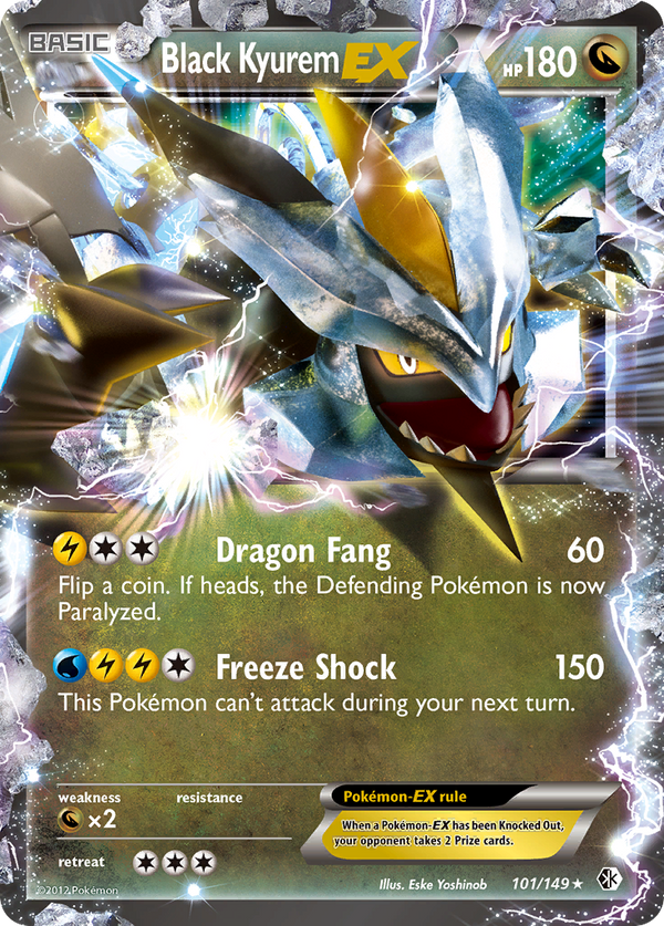 Black Kyurem-EX - Boundaries Crossed SET-101