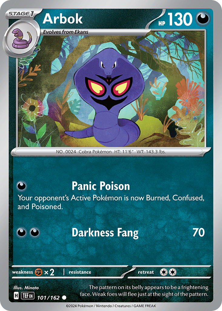 Arbok - Temporal Forces SET-101