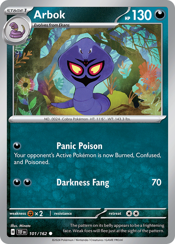 Arbok - Temporal Forces SET-101