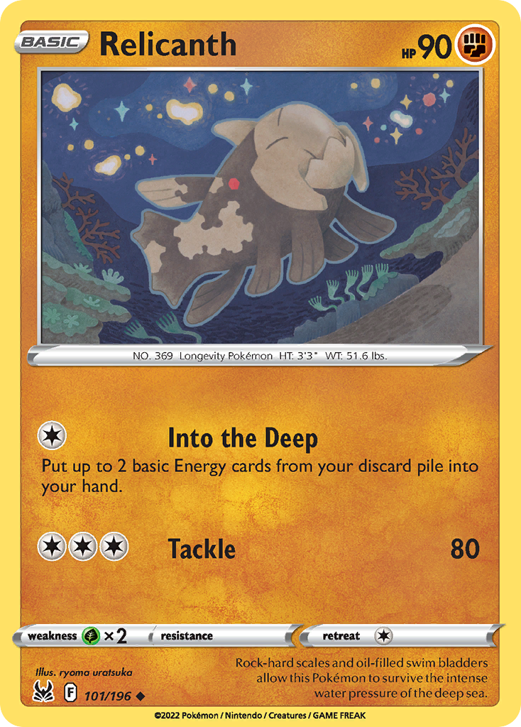 Relicanth - Lost Origin SET-101