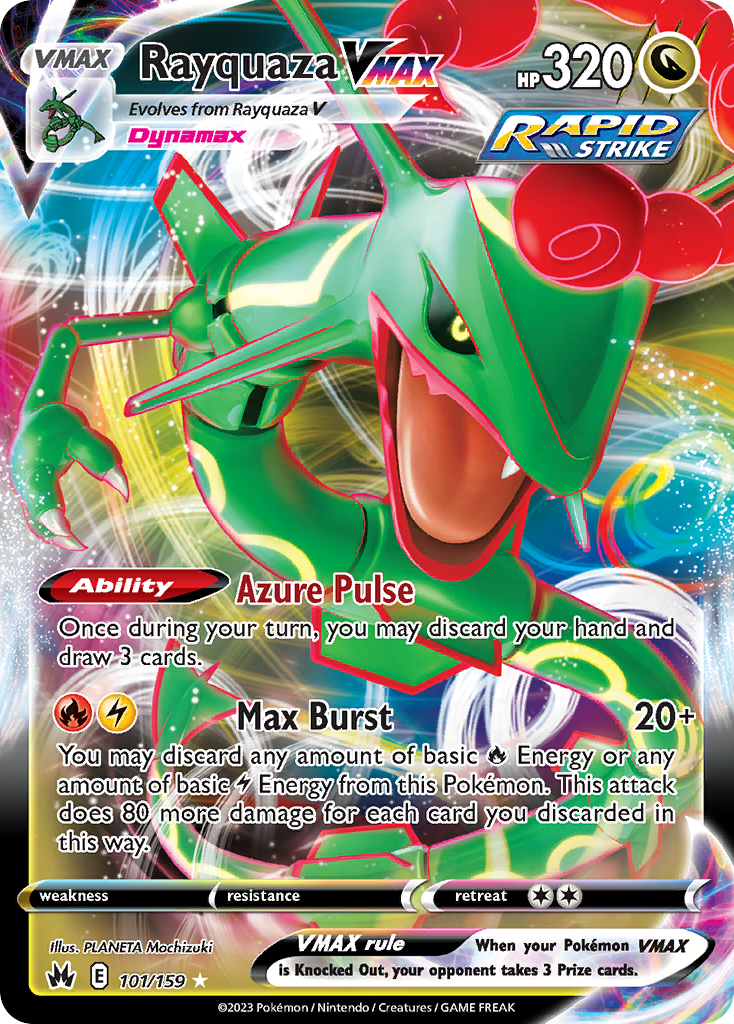 Rayquaza VMAX - Crown Zenith SET-101